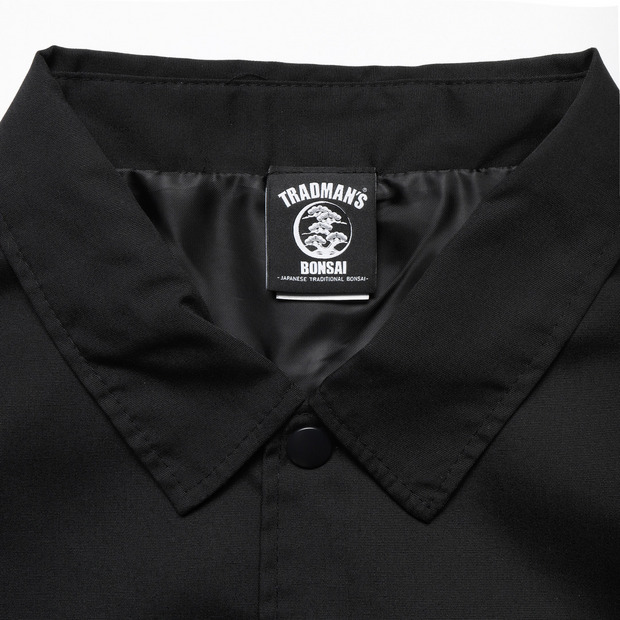 TRAD KAMON TC COACH JKT -BLACK-(刺繍) 詳細画像